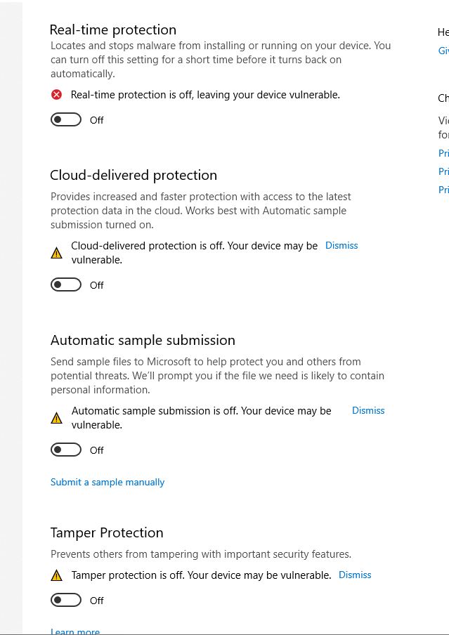 real time protection