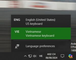 thay doi ngon ngu de dung tieng viet voi bo go vniwindows