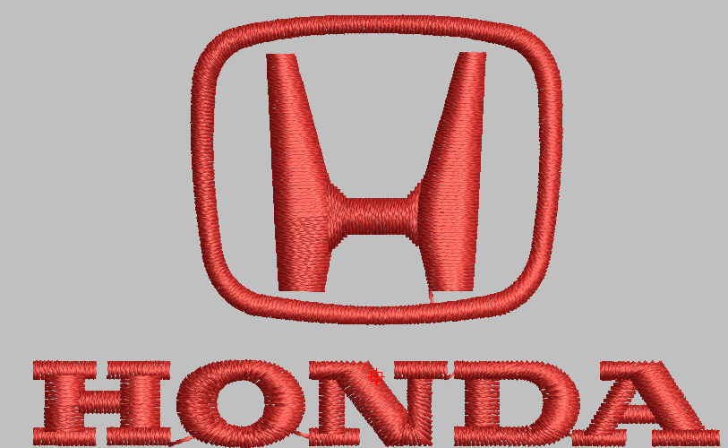 theu logo honda oto 3d va 2d