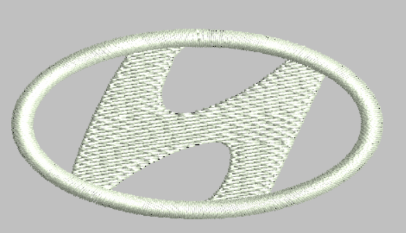 logo hyundai thiet ke theu vi tinh